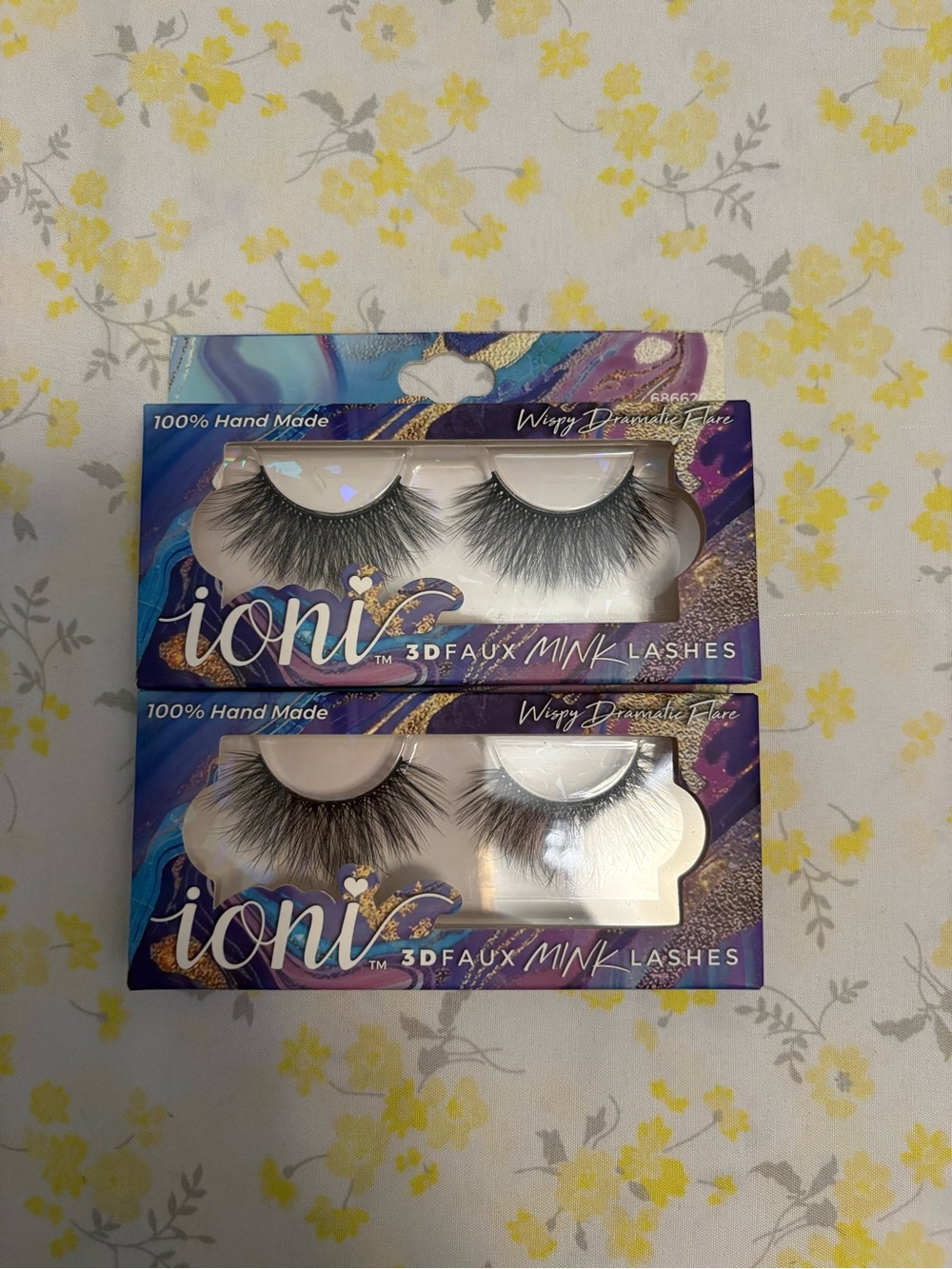 ioni 3D Faux Mink Lashes — Dramatic Black Pair